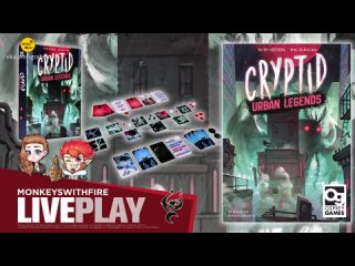 Cryptid: Urban Legends [2022] | CRYPTID: URBAN LEGENDS - OSPREY GAMES | BOARD GAME LIVE PLAY | [Перевод]