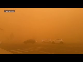 Песчаная буря накрыла Амурскую область