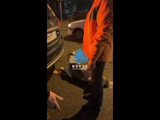 Жестокое обращение с алабаем в Красноярске: хозяйка привязала пса к машине и тащила его по дороге!