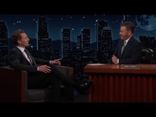 Tom Hiddleston on Jimmy Kimmel Live Show