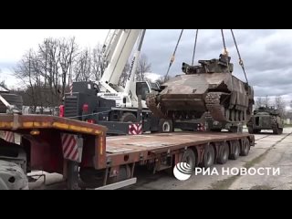 Трофейный танк Leopard покажут на выставке, открывающейся 1 мая на Поклонной горе в Москве
