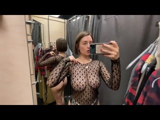 4K See-Through Clothes Try on Haul 2024 Transparent Fabric  No Bra Trend