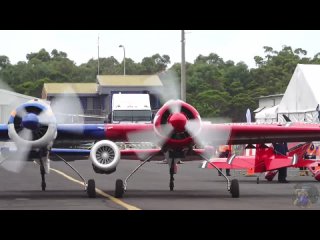 Yak-110 Aerobatic Display - Two Radials and a Jet Engine