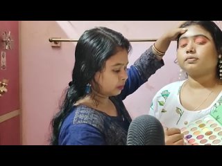 Asmr_ MAKE-UP ARTIST Dose my PARTY-UP(Makeup tutorial)