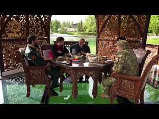 В Грозном я встретился с дорогим БРАТОМ, депутатом Парламента Чеченской Республики Магомедом Ханбиевым и командирами спецназа “А