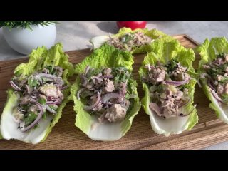 Салат с тунцом 🐟| Вкусно, быстро и полезно!