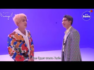 💣🔹BANGTAN BOMB🔹 ер.475 Dance Battle during ‘IDOL’ MV shoot - BTS (방탄[🇷🇺RUS SUB]