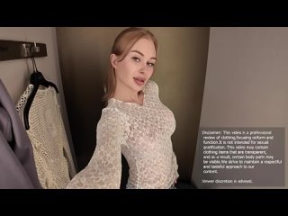 4K TRANSPARENT Fishnet Mesh Bodysuits TRY ON with MIRROR view with Sophi Fox
