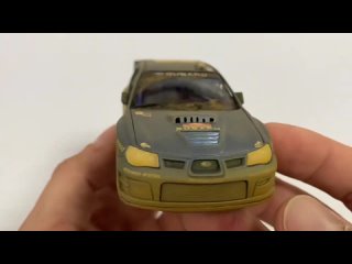 Модель Subaru Impreza WRC 2007 (Субару Импреза)  1:36