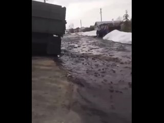 Село в Буинском районе Татарстана затопило талыми водами