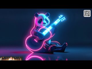 Spirited Away - Panda plays guitar