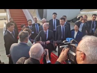 Der deutsche Bundeskanzler Scholz traf gestern in China ein, um sich mit Xi Jinping zu treffen. Doch etwas lief schief