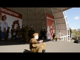 Солдатская Пляска на сцене Парка Победы