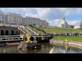 Русия #Петербург #Петерхоф # фонтани