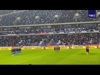 ▶️ The match between Dynamo Moscow and Rostov began with a minute of silence, the players wore black T-shirts with white cranes