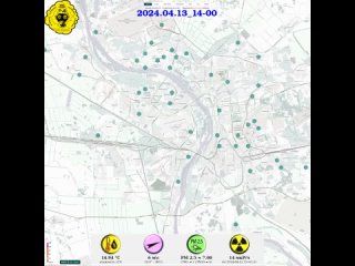 ▶Хроника загрязнения ультрадисперсными частицами в городе Омске за 2024-04-13