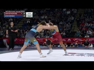 Jesse Mendez vs Zain Retherford - 65kg semi final - 2024 U.S Olympic Team Trials