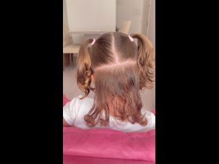 Модная причёска в детский сад