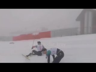 В Сочи 8 марта на зимней Спартакиаде пострадали девять лыжниц.
