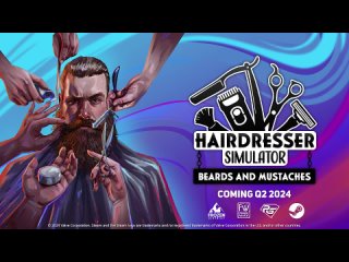 Анонсовый трейлер дополнения Beards and Mustaches для игры Hairdresser Simulator!