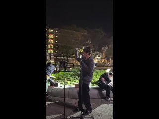 . @_asia_prince_jks IG Live ~ Busking in Sendai ~ CHIMIRO