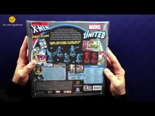 Marvel United: X-Men – First Class [2022] | Marvel United X-Men First Class Unboxing [Перевод]