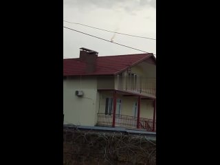 В районе Севастополя сбит самолёт.