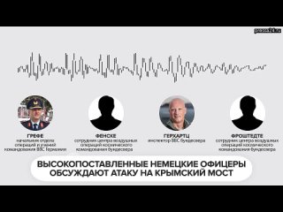 Публикация главреда RT Маргариты Симоньян с разговором немецких военных, планировавших удары по Крым
