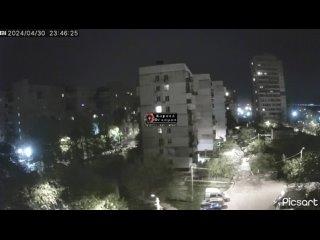 Эксклюзивное видео прилета в Одессе от подписчика
