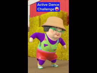 Get Active Dance   Lellobee City Farm   Moonbug Kids #shorts