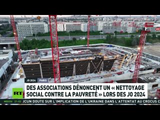 JO Paris 2024 : des associations dénoncent un « nettoyage contre la pauvreté »