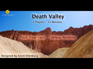 Death Valley [2021] | Death Valley - Button Shy November 18 Card Challenge (prototype pitch… [Перевод]