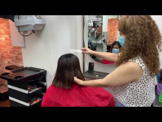 Image Hair Salon LTD - Thick short hair cut by Indra Grg HK