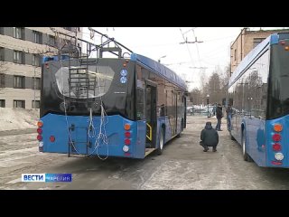 Сегодня на маршруты в Петрозаводске выйдут первые пять новых троллейбусов
