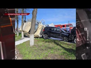 Плохое самочувствие водителя стало причиной ДТП в Витебске