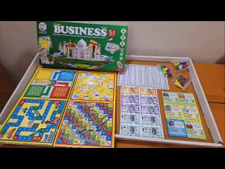 Unboxing and Review of ToysBox and PremRatna toys business board game for travel fun