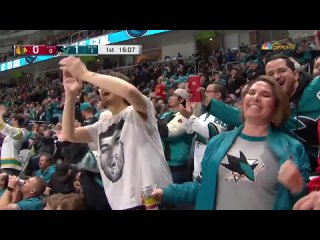 NHL Highlights _ Blackhawks vs. Sharks - March 23, 2024