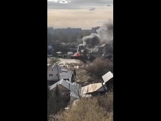 Баня сгорела в СНТ в Сормовском районе