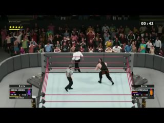 WWE 2K18 Constable Baron Corbin vs Braun Strowman Iron Man Match