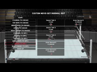 WWE 2K18 The Hurricane Moveset