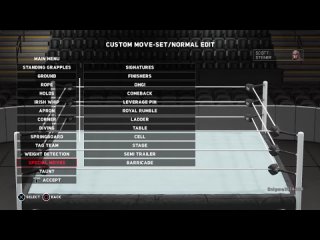 WWE 2K18 Scott Steiner Moveset