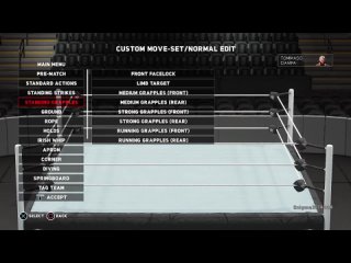 WWE 2K18 Tommaso Ciampa Moveset