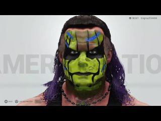 WWE 2K19 Jeff Hardy Face Paint