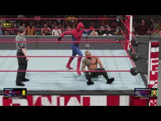 WWE 2K19 Ricochet vs Spider Man