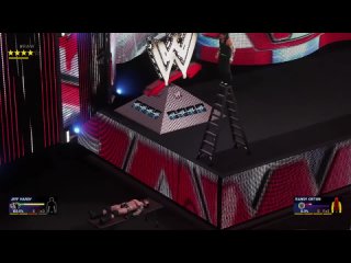 WWE 2K19 Jeff Hardy Splash Off The ladder