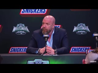 Triple H talkin about Brock Lesnar current situation!
