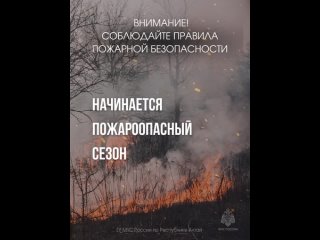 🧑‍В Чемальском районе введён особый противопожарный режим!