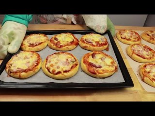 Школьная пицца по-домашнему (яйца содержат витамины A, D, E и B12, железо и селен)