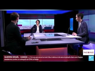 На французском канале France 24 обсуждают новую обложку журнала L'HMICYCLE с Макроном в виде ощипанного петуха