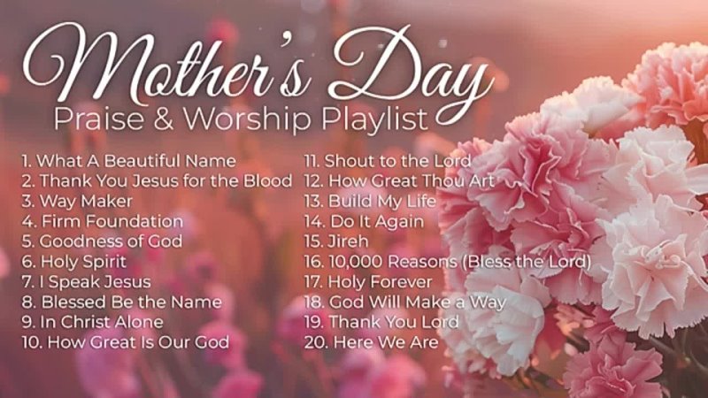 Best Mothers Day Worship Songs Non Stop Mothers Day Christian Music 2 hour